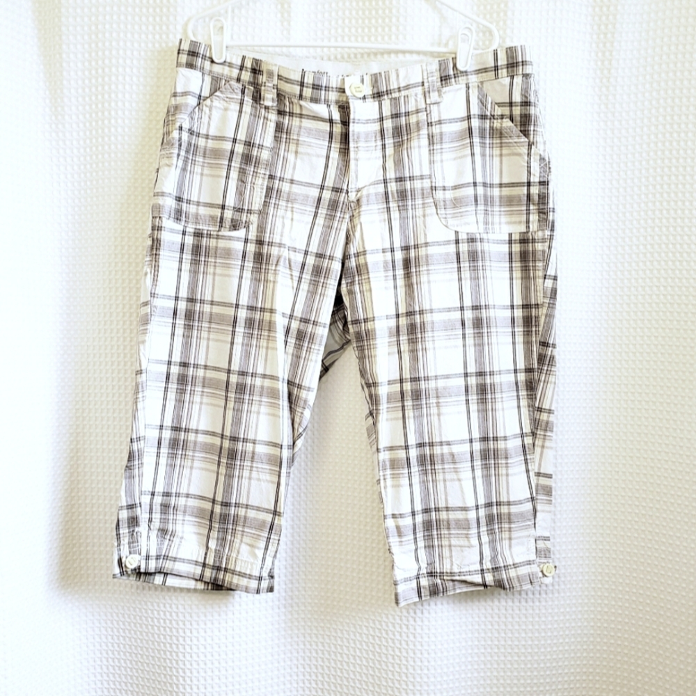 Lee Women's Madras Bermuda shorts